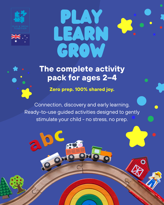 Complete Bundle – Play and Grow Together (Ages 2–4) – English